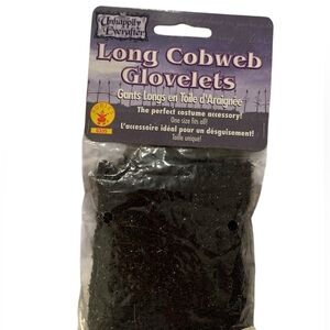 Long Cobweb Pattern Glovelets